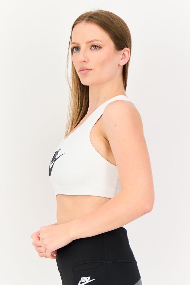 Nike Women Non Padded Training Sports Bra, White - Image 2